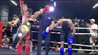 George Clyde Lusadan🇵🇭 vs Mohammadali Azizollahi🇮🇷 / FCC 5 K1 Championship 2023