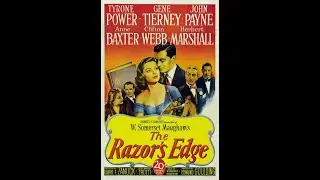 면도날 The Razor's Edge (1946) - Somerset Maugham 원작 / Edmund Goulding (에드먼드 굴딩) 감독