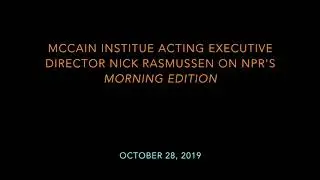 FULL INTERVIEW: Nick Rasmussen Discusses the Baghdadi Raid with NPR