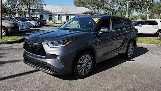 USED 2022 TOYOTA HIGHLANDER Platinum AWD at Pines Ford (USED) #SJ905991B