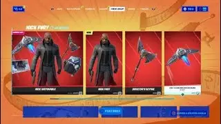 Fortnite Nick Fury Marvel Set