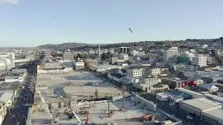 Hospital aerial footage June 2022