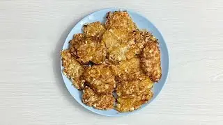 Pies in a frying pan made of cabbage and eggs. # food # kitchen # cooking # tasty meal # appetite.
