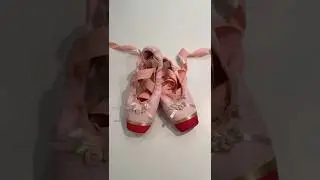 Genevieve ballet shoes 🤍🩰 Barbie 12 dancing princesses #barbie #ballet #diy #barbie2000s #fy