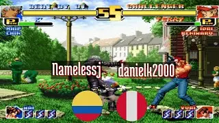 FT10 @kof99: Namelessj (CO) vs danielk2000 (PE) [King of Fighters 99 Fightcade]