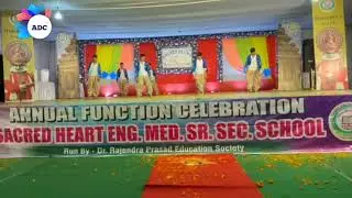 sacred heart school annual function choreograph by ADC art group petrotik theme badla nahi le paya