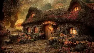 Relaxing Spooky Mystery Music - Mystery of the Autumn Cottage ★755 | Dark, Fall
