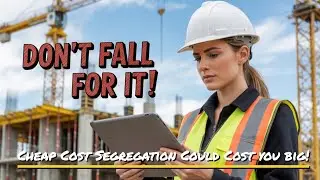 Don't Fall For It!  Cheap Cost Segregation Could Cost You BIG!
