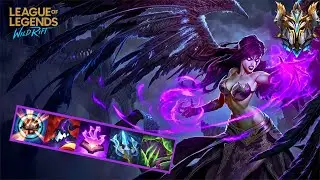 Wild Rift Morgana Mid Lane Gameplay in Season 18 in Sovereign Elo 