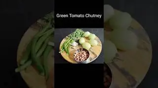 #Green tomato chutney #marathi # Hirvaya tomato chi Chutney#Paratha# marathi recipe