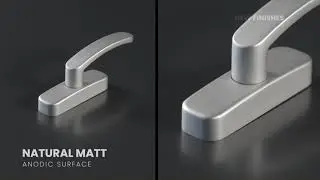 Door and Window Hardware by Winwall, Anodised Finish Options - European designed and manufactured.