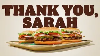 Whopper Whopper Ad, but he finally gets to see the kids again