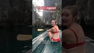 Twin Lagoon - Coron, Philippines #shorts #twinlagoon #coronpalawan