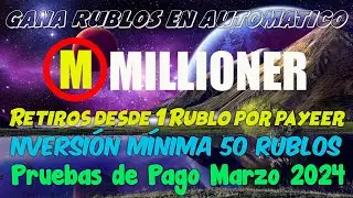 Millioner Rublos 💰 Gana Rublos en Autom&aacute;tico a Payeer 💵 Mineria de Rublos 2024