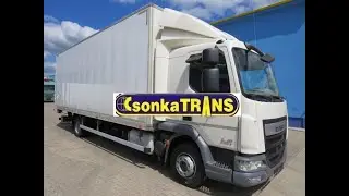 DAF LF 230 FA, EURO 6, 12 T, Dv&iacute;h. čelo, Lož. plocha 7,30 m, Manu&aacute;l, Webasto
