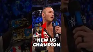 When Randy Orton WON the US Title #wwe #wrestling #shorts