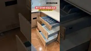 Ennotech Modular kitchen design 2024  steel wire basket kitchen #kitchendesign #interiordesign #ipm
