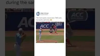 Missed both calls 😂 #baseball