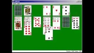 Solitaire - Draw three on Windows 2000