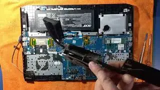 Desmontagem limpeza e upgrade Memoria Acer Nitro 5 An517 54