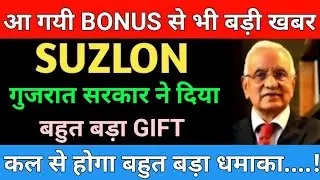 SUZLON ENERGY LATEST NEWS | SUZLON ENERGY | MARKET SUPPORT