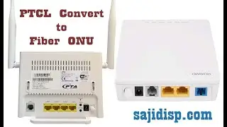 Ptcl Device per fiber net chalayn #internet #wifi #configuracion