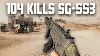 104 Kill Gameplay with the SG 553 in Battlefield 6!