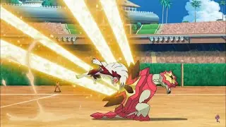 Kiawe vs Gladion Round 2 Pokemon Sun and Moon Episode 135 English Dub