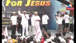 TS Minister of Labour and Employment Sri Malla Reddy&rsquo;s impressions on RUN FOR JESUS