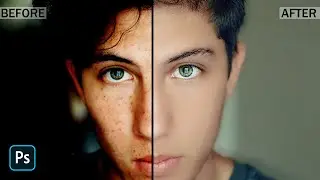 Photoshop Tutorial: How to Quickly Smooth Skin and Remove Blemishes & Scars