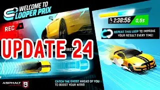 Asphalt 9 Update 24 Looper Prix Starway The Clash Сезон соперники