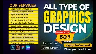 All-in-One Graphic Design Services for Business | Professional Design Solutions | @FRShamimAhamed