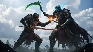 LIGHT IN THE VOID: Epic Superhero Cinematic Shots Shadow Knight vs Dread Sovereign | in 4K Ultra HD!