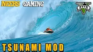 Tsunami Mod - Extreme Jet Ski - GTA 5 Gameplay Video