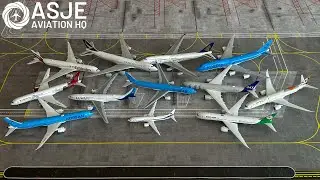 MEGA Unboxing of TWELVE 1:400 Diecast Models! (2025 Unboxing #7)