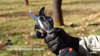 Pr&eacute;sentation du s&eacute;cateur &agrave; batterie BAHCO BCL240 - King Vert