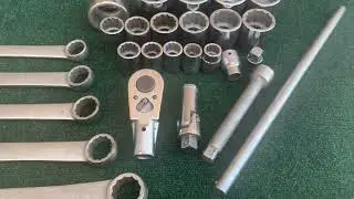 Rolling the Dice on an Online Auction, No Name, Made in USA 3/4&rdquo; Drive Socket Set???? Caterpillar???
