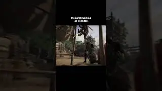 Really like the moment where he stopped I trully felt like the assassin's creed guy #gaming