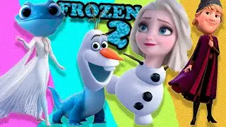 Frozen 2 Wrong Heads | Elsa and Anna Puzzle Game | Frozen 2 Cartoon Characters Wrong Heads