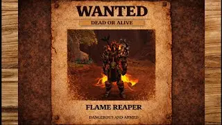 World of Warcraft Transmog : Flame Reaper #worldofwarcraft