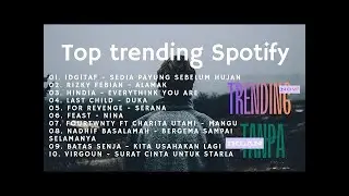 KUMPULAN PLAYLIST LAGU SPOTIFY TERBARU 2025 - SEDIA AKU SEBELUM HUJAN, ALAMAK, IDGITAF [NEW UPDATE]