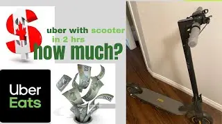 uber eats easy money in canada // how much they pay???