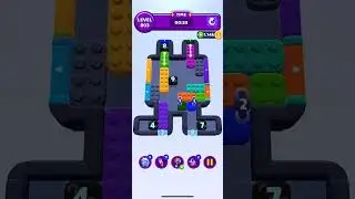 Color block jam 803 (hard) #colorblockjam #games #colorblockjamgame #colorjam #colorjamgame