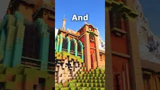 I Built an AUTOMATIC MOB FARM in Minecraft Create Mod  #minecraft  #minecraftcreate