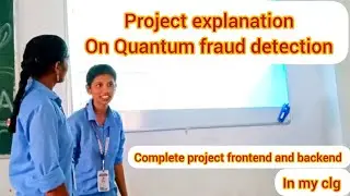Fraud detection using QML......project demo presentation#hacker#hackathon#quantum subscribe for more