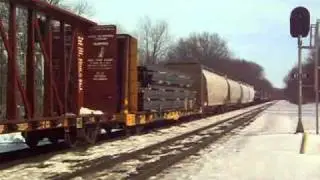 Railfanning Norfolk Southern In and Around La Porte, Indiana, 12 Feb, 2011