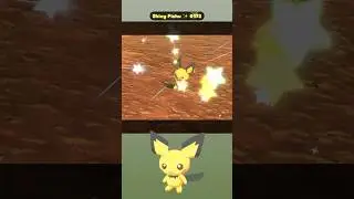 Shiny Pichu ✨ 0172 caught in Pokemon Legends Arceus with Massive Mass Outbreak