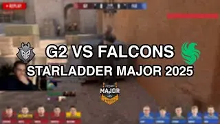 Ohnepixel | G2 vs FALCONS | STARLADDER BUDAPEST MAJOR 2025 | STAGE 3 | FULL VOD