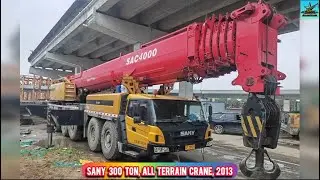 Sany 300 Ton Crane For Sale !!! #sany #heavymachinery #heavyequipment