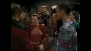 Sisko - Promoted from Commander to Captain - Season 3